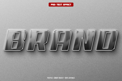 Brand 3D editable text effect Product Image 1