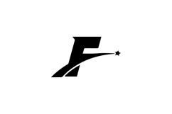 Branding business logo initial f template vector Product Image 1