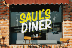 Oversign - Retro Sign Painted Brush Lettering Font Product Image 10