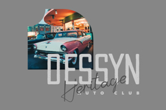 Branson Hellings a Vintage Condensed &amp; Script Font Duo Product Image 3