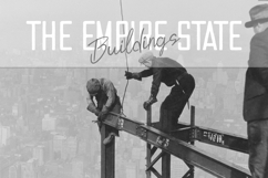 Branson Hellings a Vintage Condensed &amp; Script Font Duo Product Image 6