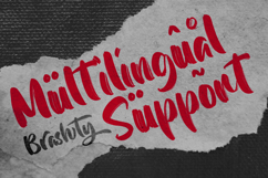 Brashty Brush Handlettering Font Product Image 2