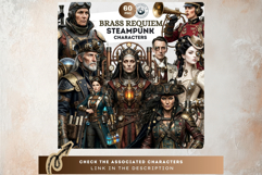 Brass Requiem Steampunk Backdrops for Junk Journals Product Image 12