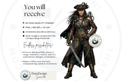 Brass Requiem Steampunk Characters for Junk Journals &amp; POD Product Image 2