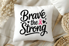 Breast Cancer Awareness SVG Bundle | Pink Ribbon Designs Product Image 20