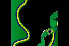 Brazil Republic Day Twibbon Poster Background Product Image 2
