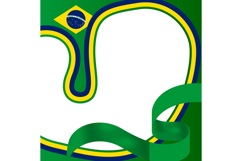 Brazil Republic Day Twibbon Poster Design Product Image 1