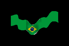Brazil republic day wave flag vector Product Image 2