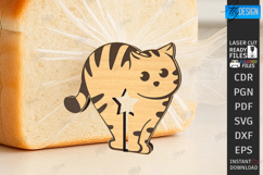 Bread Clips Laser Cut Bundle|Bread Bag Clip Holders|Cats SVG Product Image 4