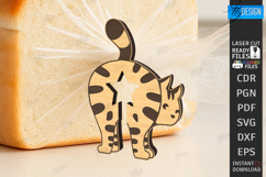 Bread Clips Laser Cut Bundle|Bread Bag Clip Holders|Cats SVG Product Image 12