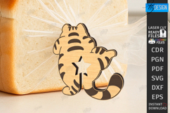 Bread Clips Laser Cut Bundle|Bread Bag Clip Holders|Cats SVG Product Image 3