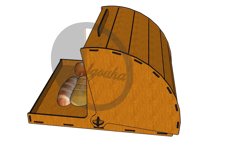 Bread box laser cutting file Product Image 3