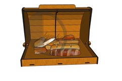 Bread box laser cutting file Product Image 4