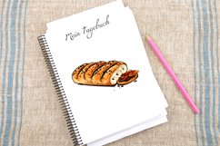 Watercolor Bread Clipart Bundle Product Image 2