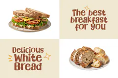 Bread Squishy - A Fun & Cozy Font Product Image 5