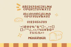 Bread Squishy - A Fun & Cozy Font Product Image 6