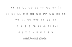 Break Apart Font Product Image 4