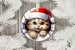 Break Through Christmas Ornament Sublimation Bundle 17 PNG