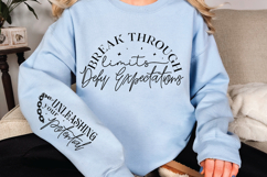 Break Through Limits Defy Sleeve SVG Design Product Image 3