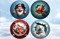 Break Through 3D Christmas Ornament Sublimation Bundle Png 2 Product Image 3