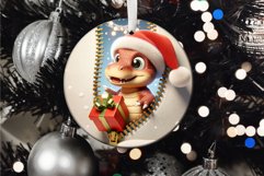 Break Through Zip Wall Christmas Ornament Sublimation Bundle