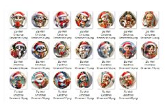 Break Through Zip Wall Christmas Ornament Sublimation Bundle