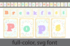 Breakfast Pops Color Font Product Image 1