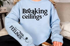 Breaking ceilings Sleeve SVG Product Image 2
