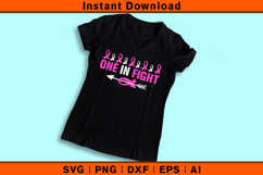 One in Fight Breast Cancer Awareness SVG Product Image 3