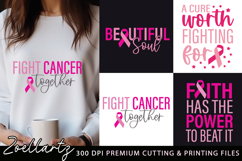 Breast Cancer Awareness SVG PNG EPS DXF Pink Ribbon SVG Product Image 2