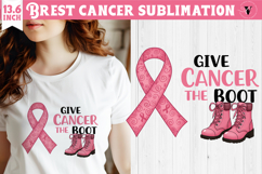 Breast cancer sublimation | Pink ribbon | Awareness Clipart Product Image 1