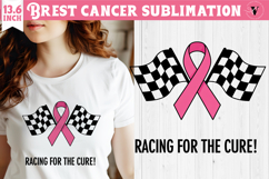 Breast cancer sublimation | Pink ribbon | Awareness Clipart Product Image 1