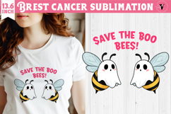 Breast cancer sublimation | Pink ribbon | Awareness Clipart Product Image 1