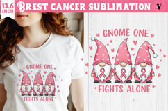 Breast cancer sublimation | Pink ribbon | Awareness Clipart Product Image 1