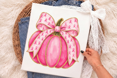 Breast Cancer Pumpkin Png, Breast Cancer Png Product Image 3