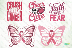 Breast Cancer SVG PNG Sublimation Bundle Product Image 6