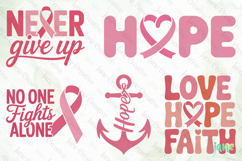 Breast Cancer SVG PNG Sublimation Bundle Product Image 8