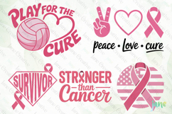 Breast Cancer SVG PNG Sublimation Bundle Product Image 9