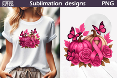Breast Cancer Awareness Bundle | Pink Ribbon Floral Product Image 13