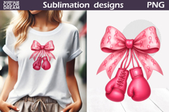 Breast Cancer Awareness | Pink Ribbon Bow Product Image 1