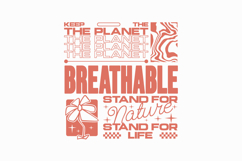 Sustainability Streetwear T-shirt Design Bundle Product Image 4