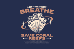 Sea Life Typography T-shirt Design Bundle Product Image 8