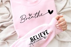 Breathe Sleeve SVG Design Product Image 3