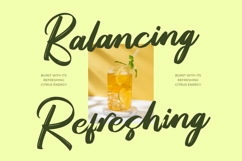 Breatheasy Modern Brush Font Type Product Image 4