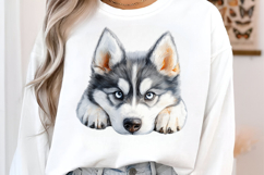 Breeds Of Peeking Dogs New Clipart Product Image 3