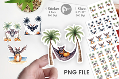 Breezy Bat Nights Sticker Product Image 1