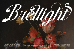 Brellight - New Elegant Script Font Product Image 1