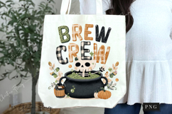 Brew Crew Funny Skeleton PNG Product Image 3