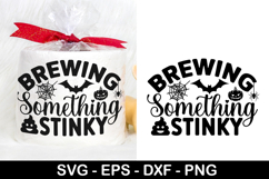 Brewing something stinky SVG - Halloween Toilet Paper Design Product Image 1
