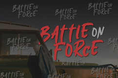 Brhia - Textured Brush Font Product Image 6